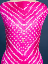 KcPc New Art Silk Bandhani Gotapatti Work Salwar SuitKML
