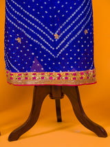 KcPc New Art Silk Bandhani GotapattiWork Salwar Suit KML