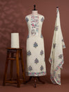 KcPc New Pure Cotton Printed Style With Kashida Work Suit SKS
