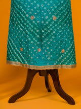 KcPc New Art Silk Bandhani Gotapatti Work Salwar suitKML