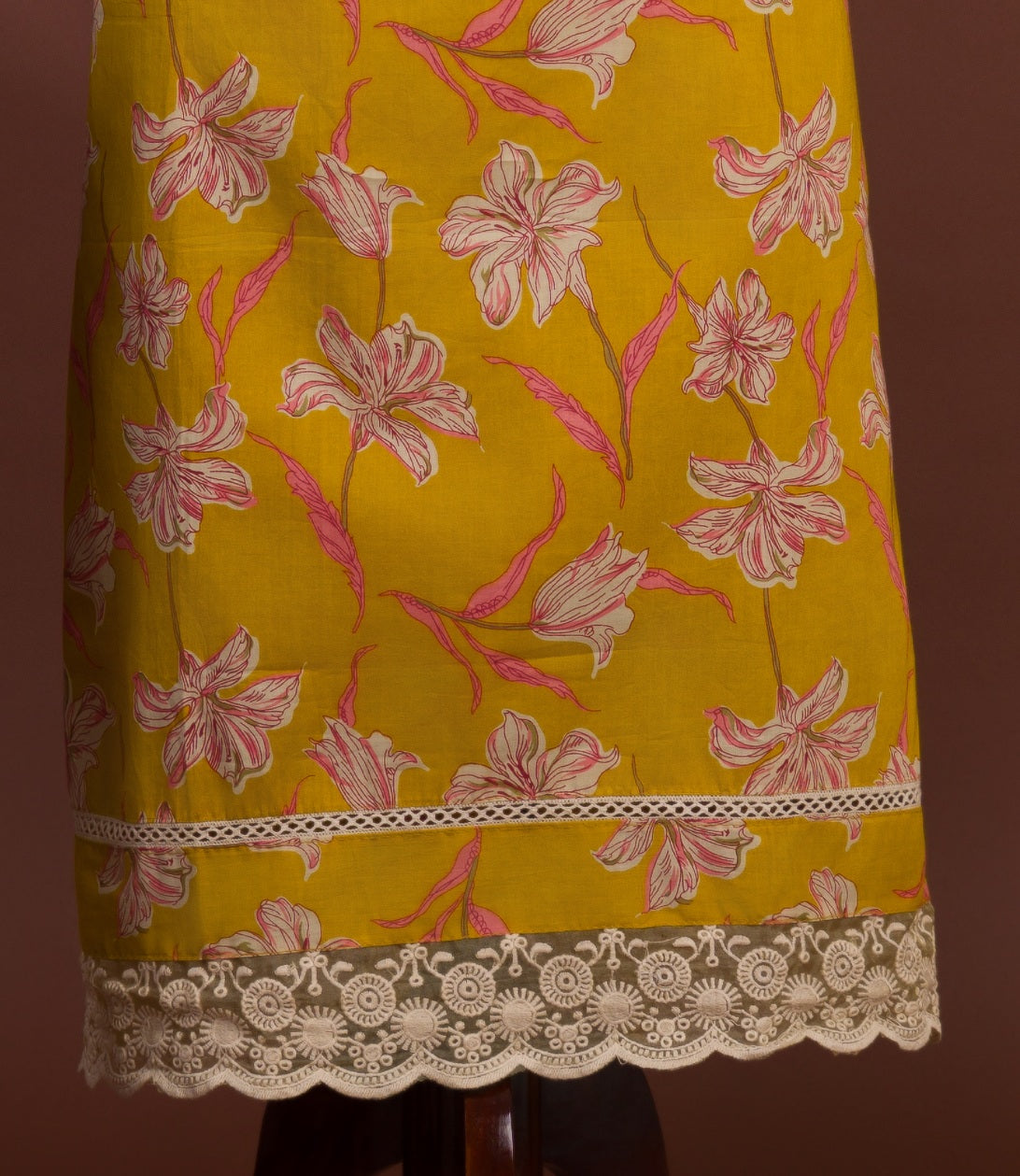KcPc New Beautiful Pure Cotton Printed Style With Kashida Work Suit SKS