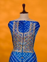 KcPc New Art Silk Bandhani GotapattiWork Salwar Suit KML