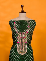 KcPc New Launch Art Silk Bandhani Style With Gotapatti Work Suit KML
