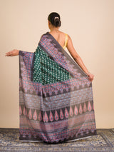 By Bandhani in Ajrakh Style With Office Wear Saree