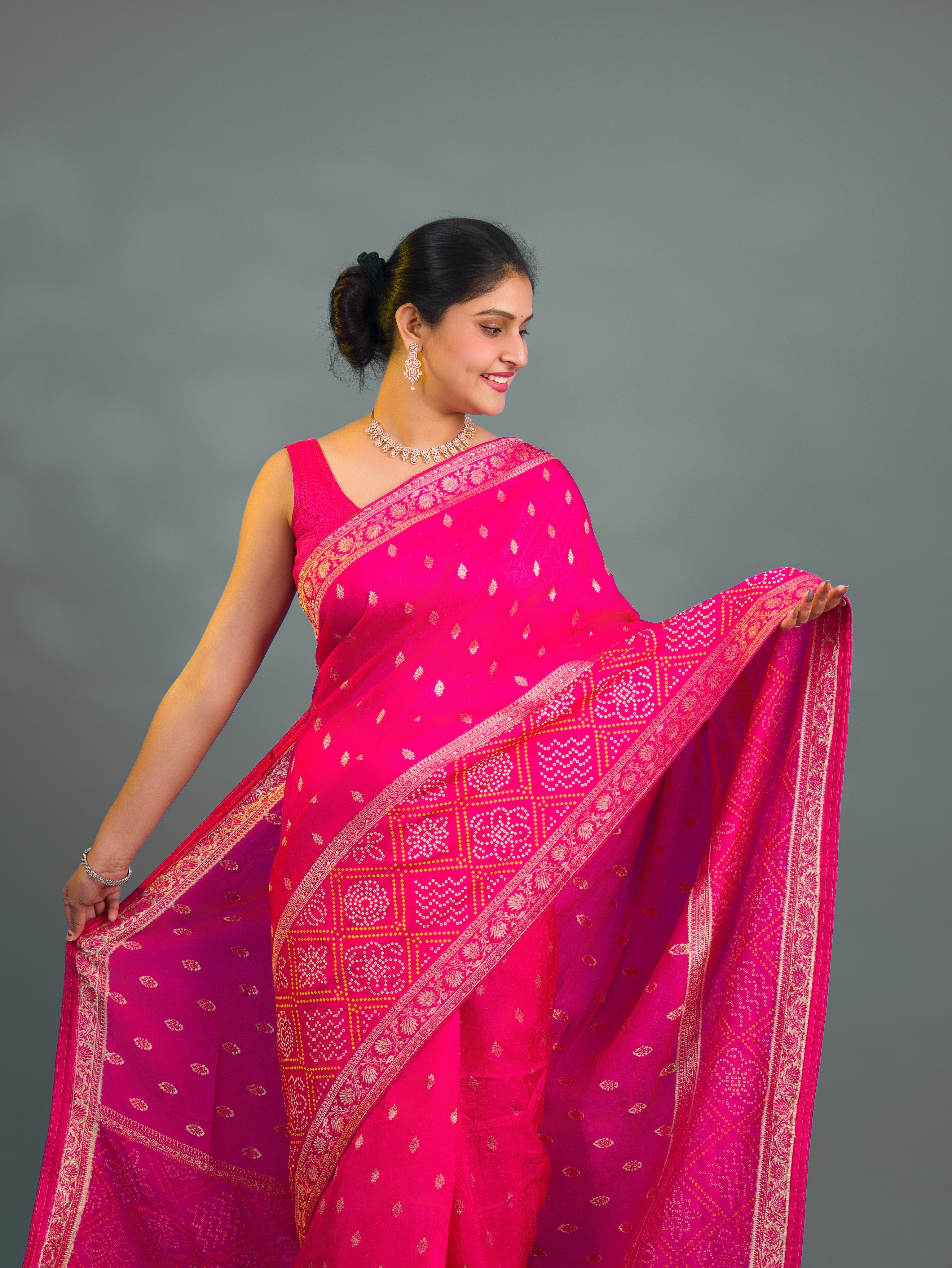 By Banarsi Saree With Festive Wear