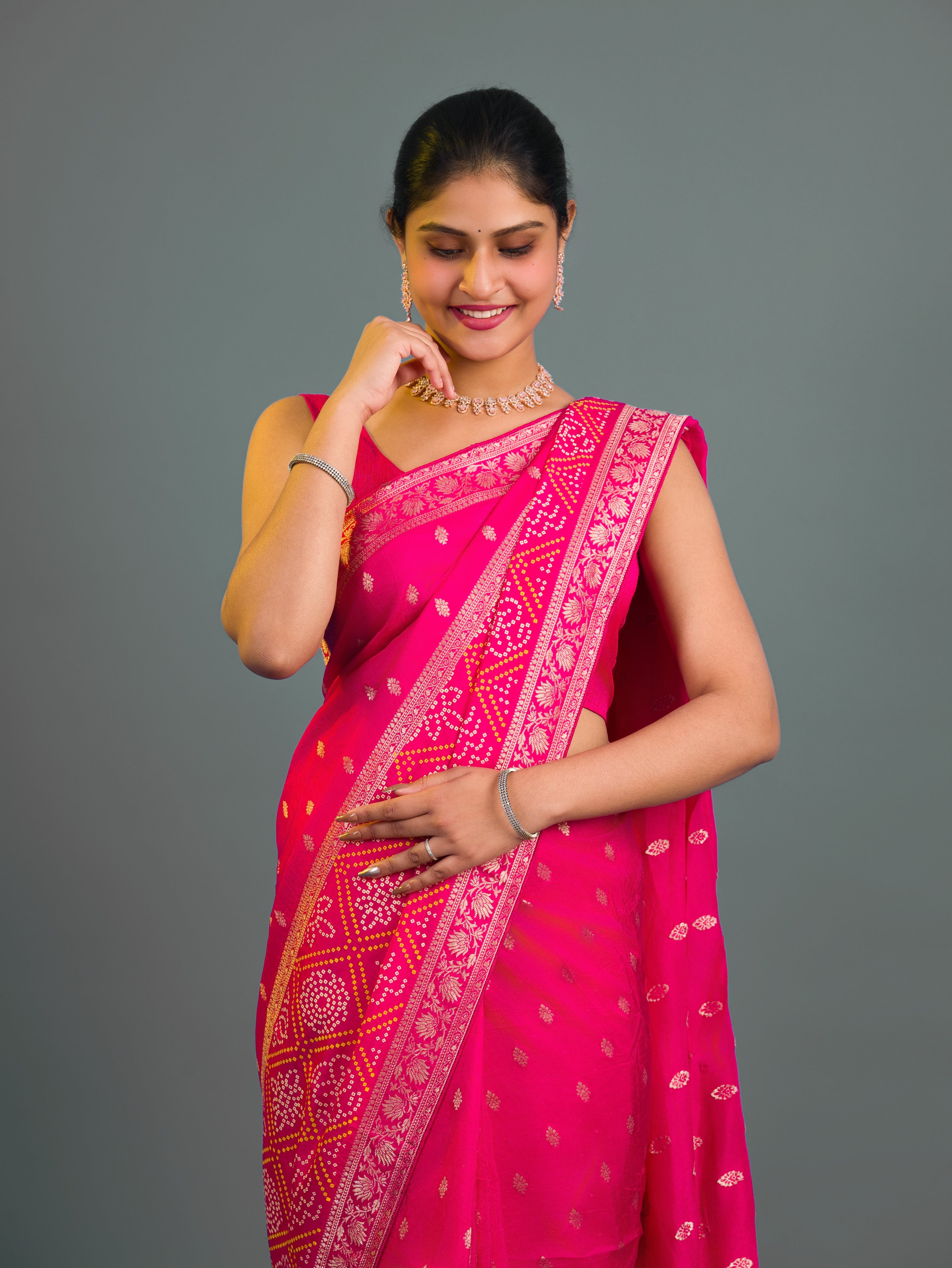By Banarsi Saree With Festive Wear