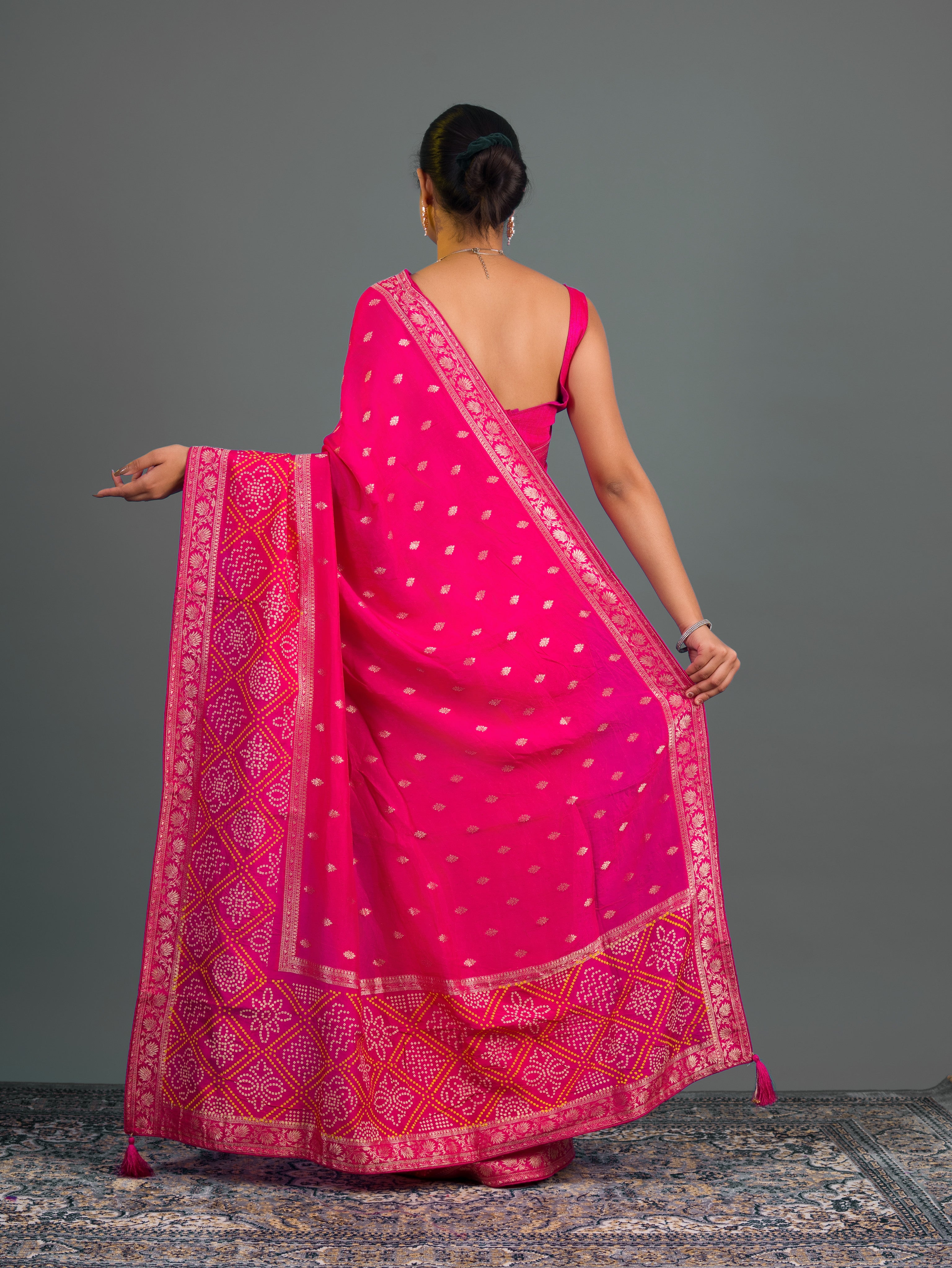 By Banarsi Saree With Festive Wear
