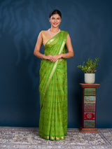 By Bandhani Saree With Casual wear