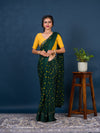 By Bandhani Saree With Casual Wear