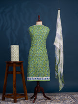 KcPc New Latest Cotton Batik Print style With Causal Wear Suit SJB