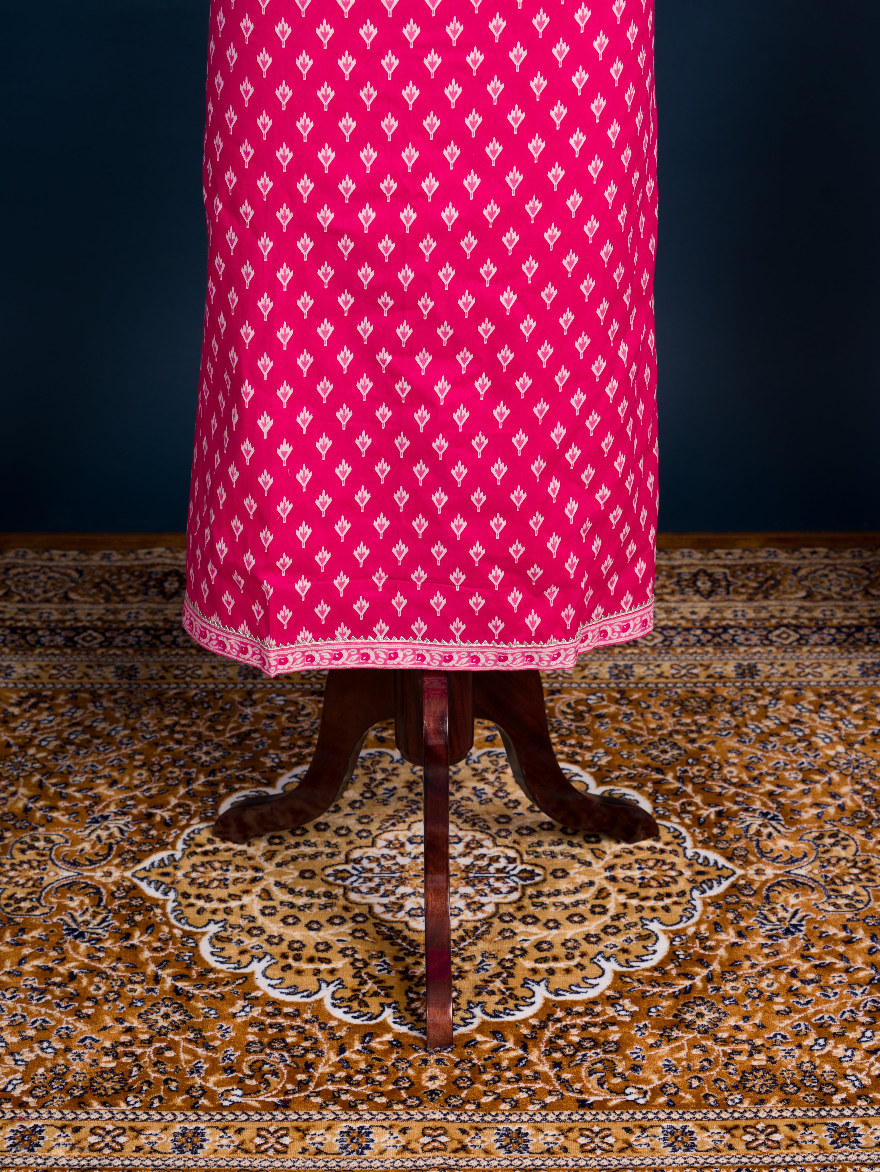 KcPc New Cotton Flower Print style With Causal Wear Suit SJB
