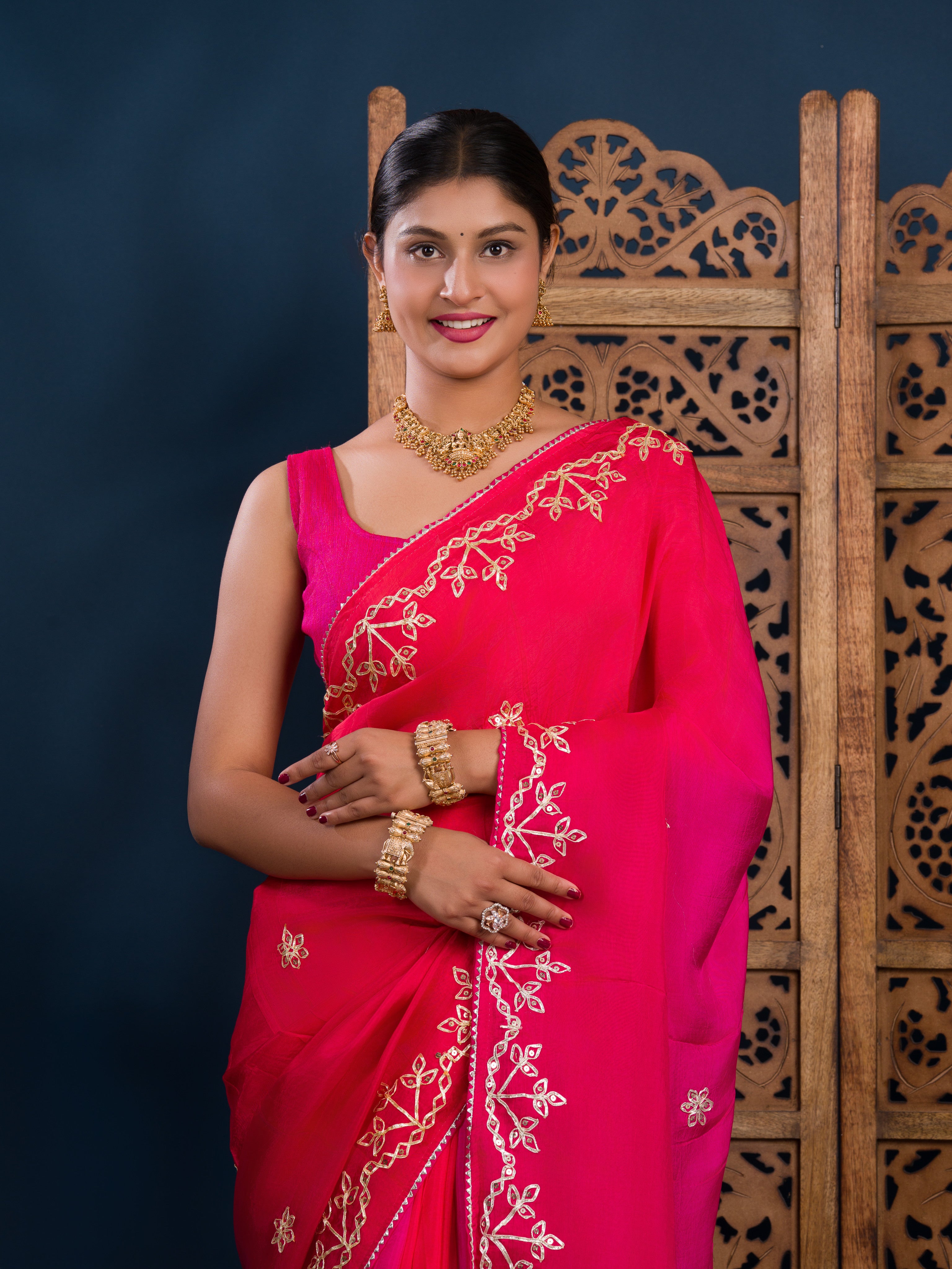 By Traditional Saree