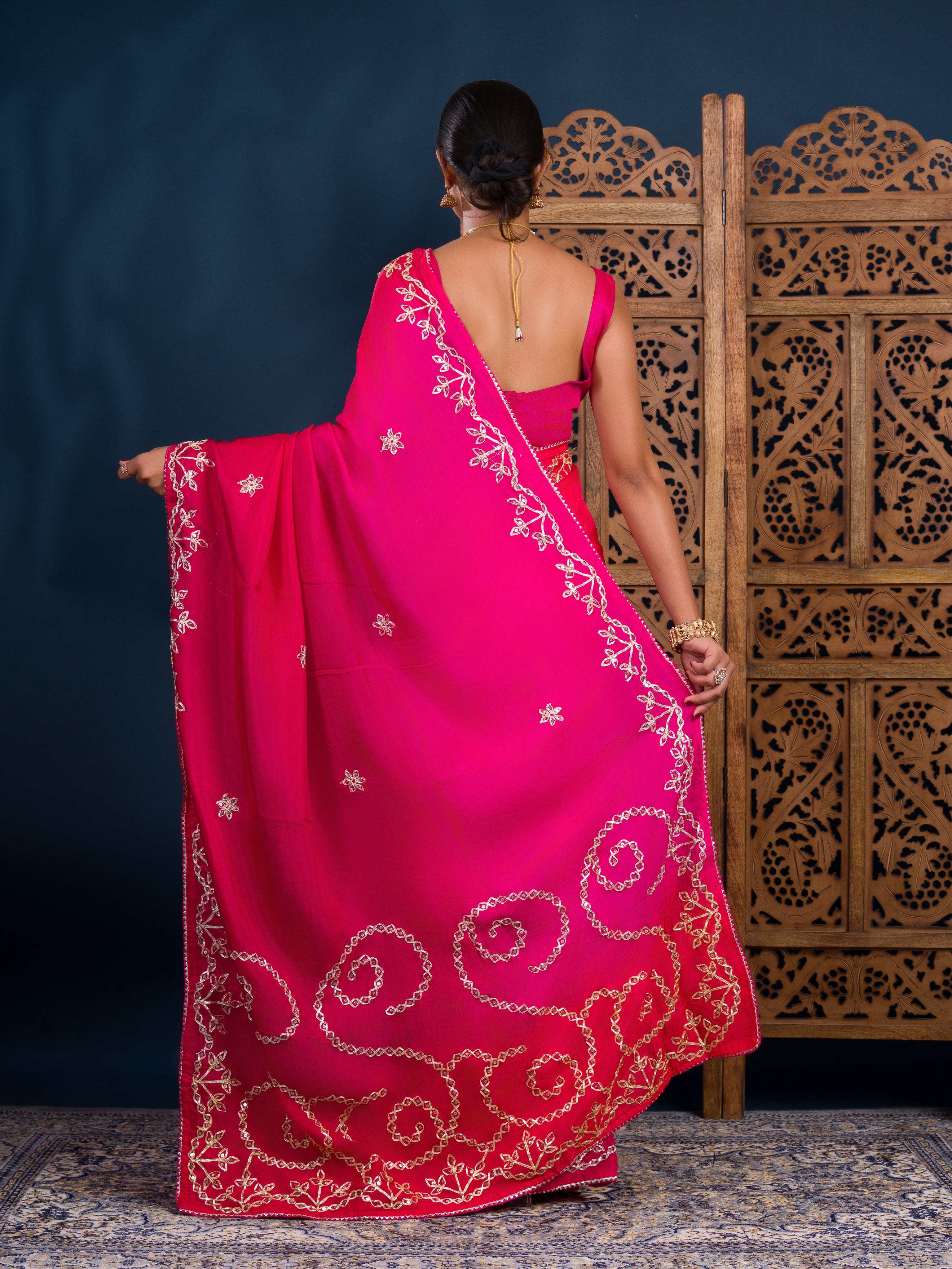 By Traditional Saree