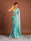 By Chiffon Tissue SareeWith Party Wear