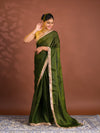 By Chiffon Tissue SareeWith Party Wear