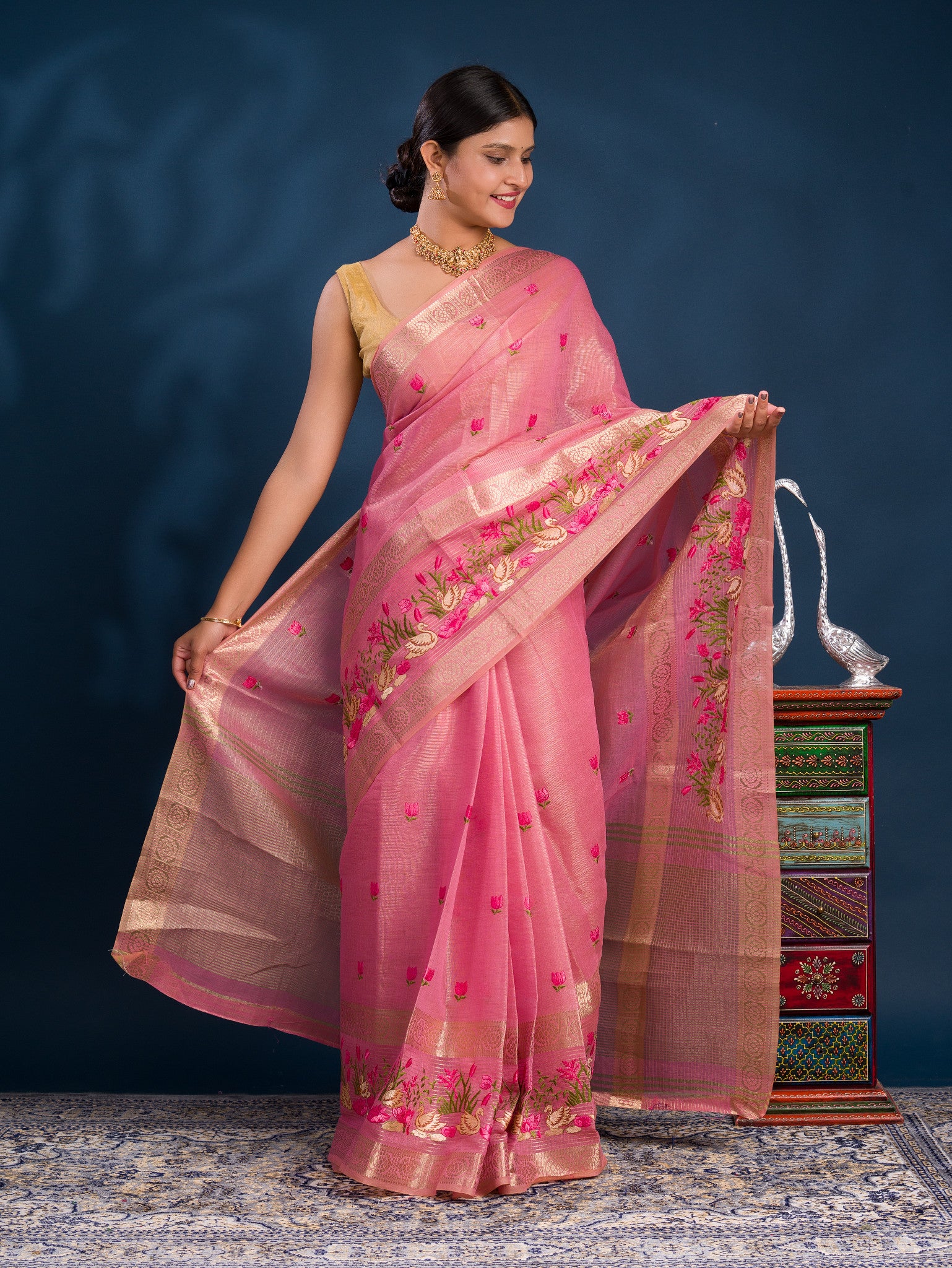 By Mahajani Saree withFestive Wear