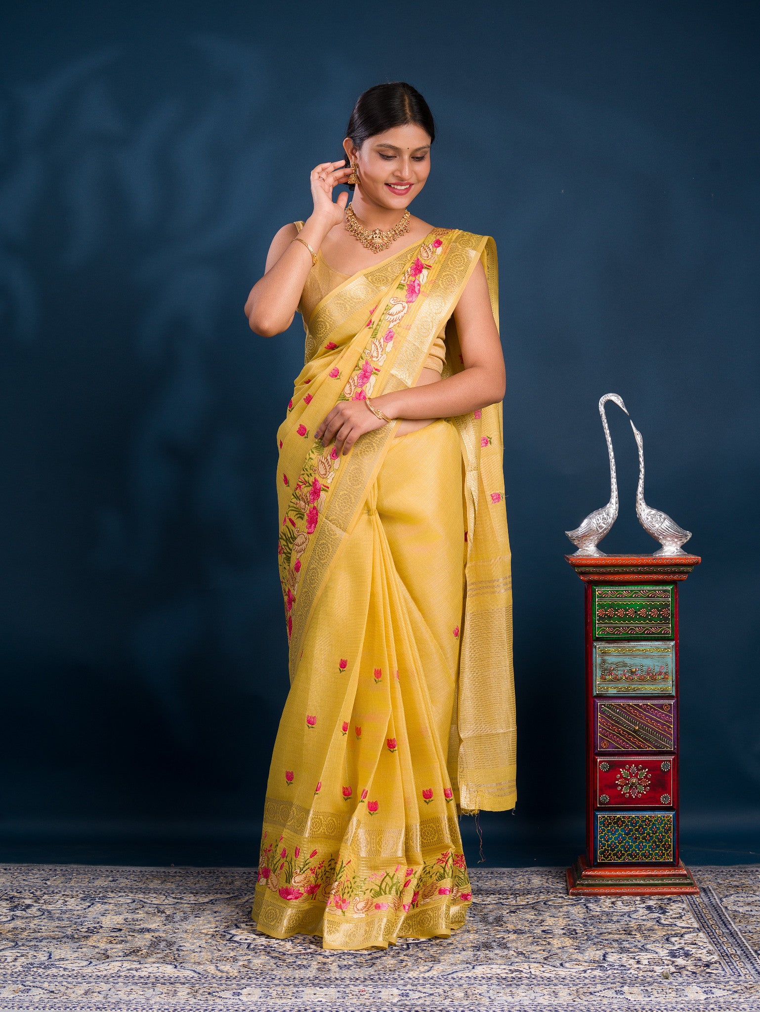 By Mahajani Saree WithFestive Wear