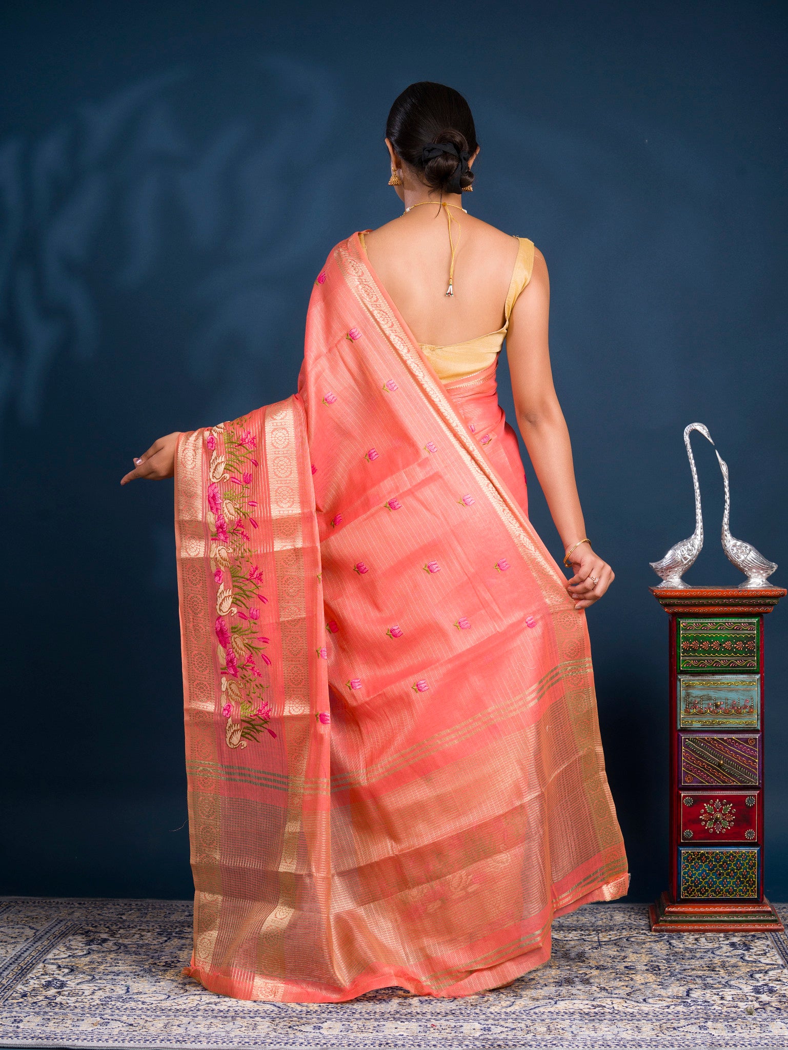 By Mahajani Saree WithFestive Wear