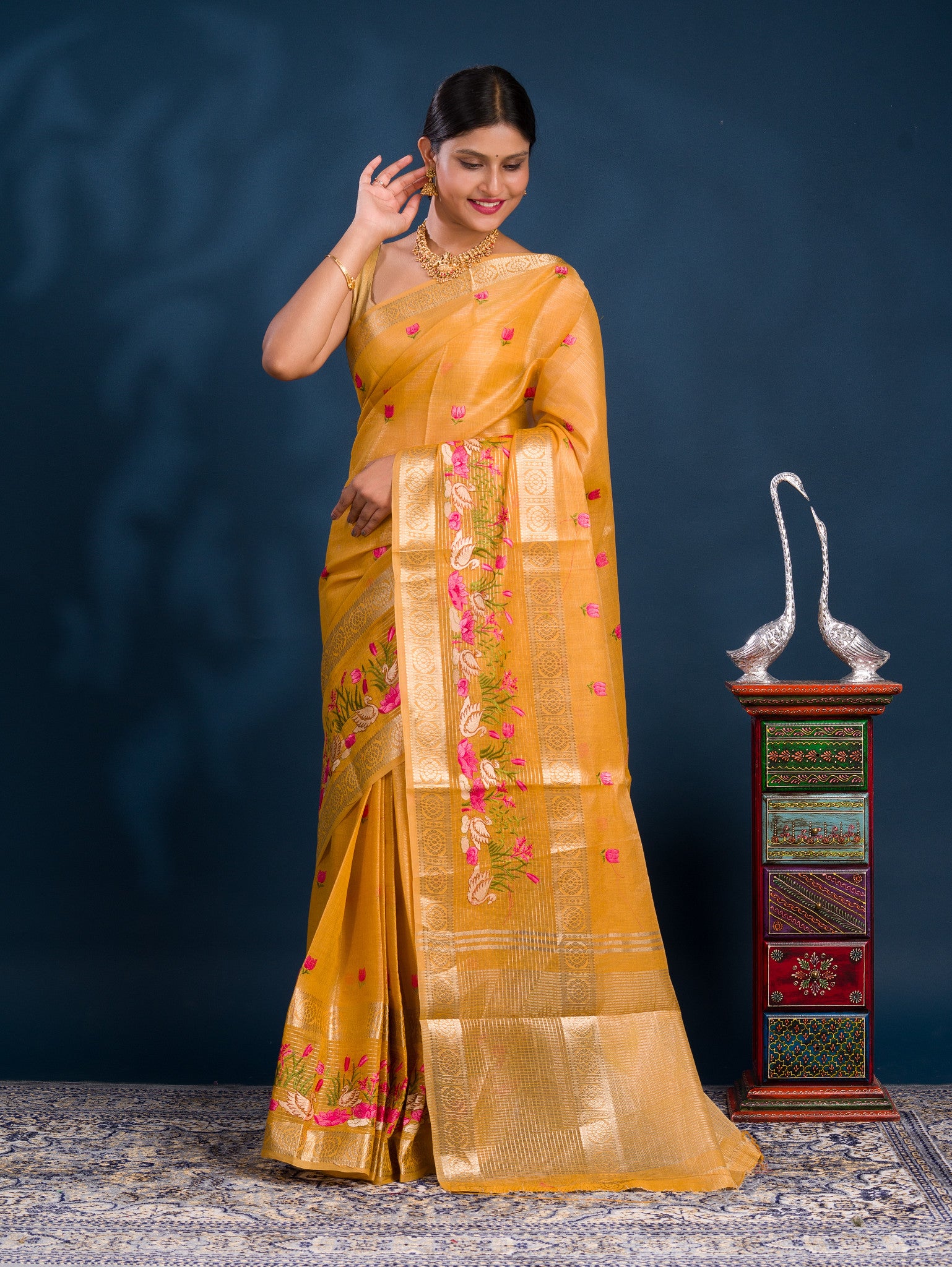 By Mahajani Saree WithFestive Wear