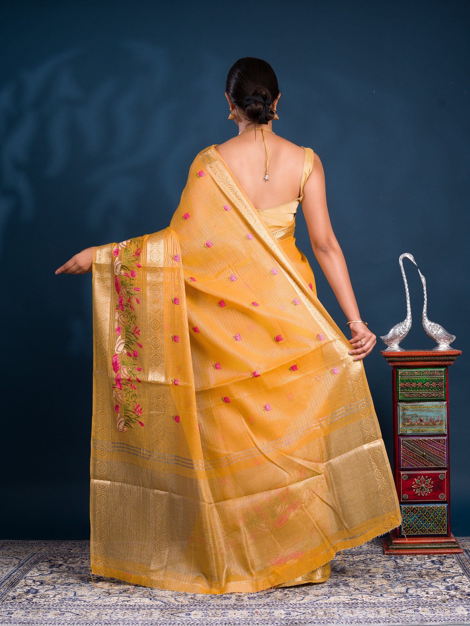 By Mahajani Saree WithFestive Wear