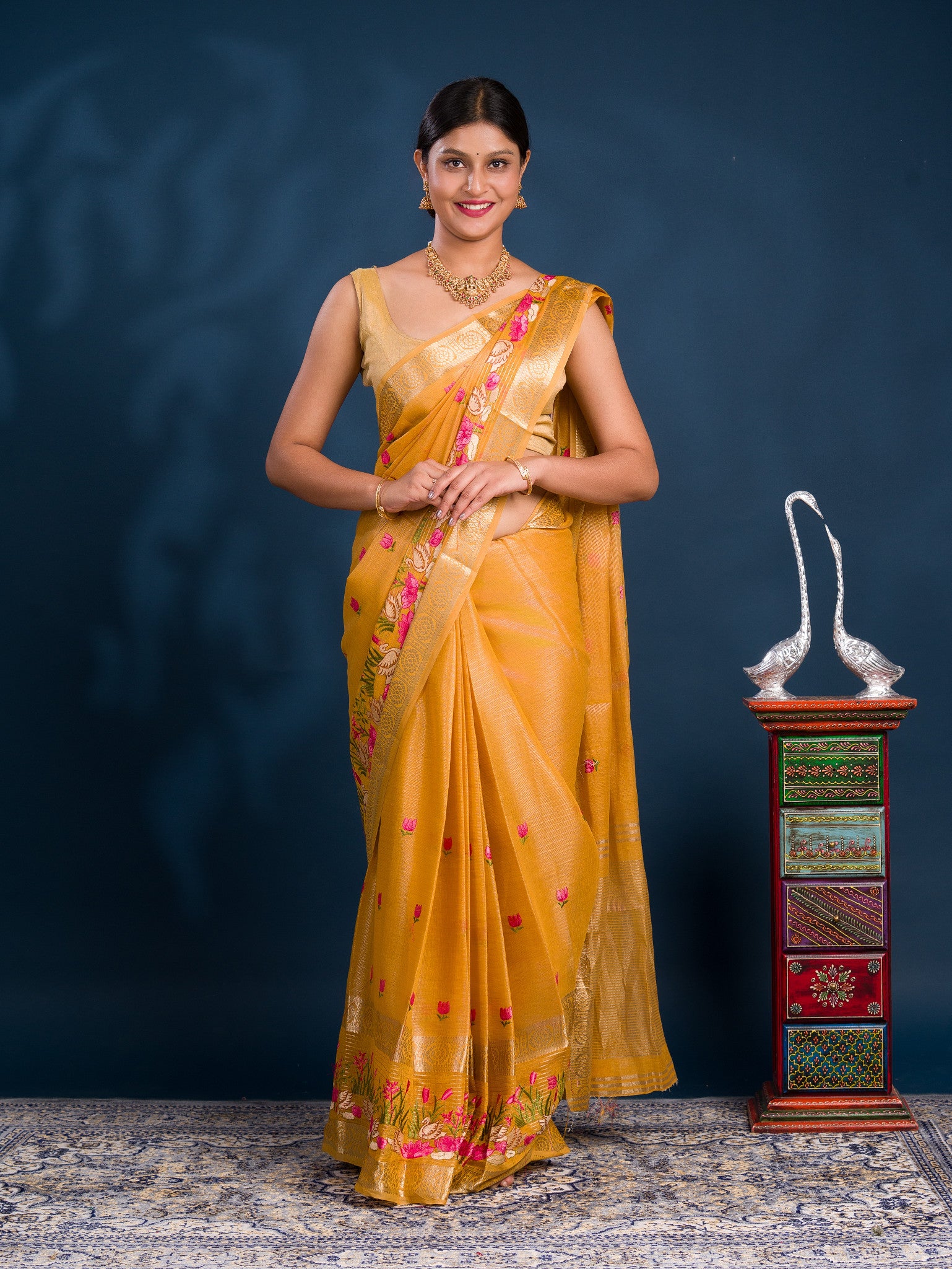 By Mahajani Saree WithFestive Wear