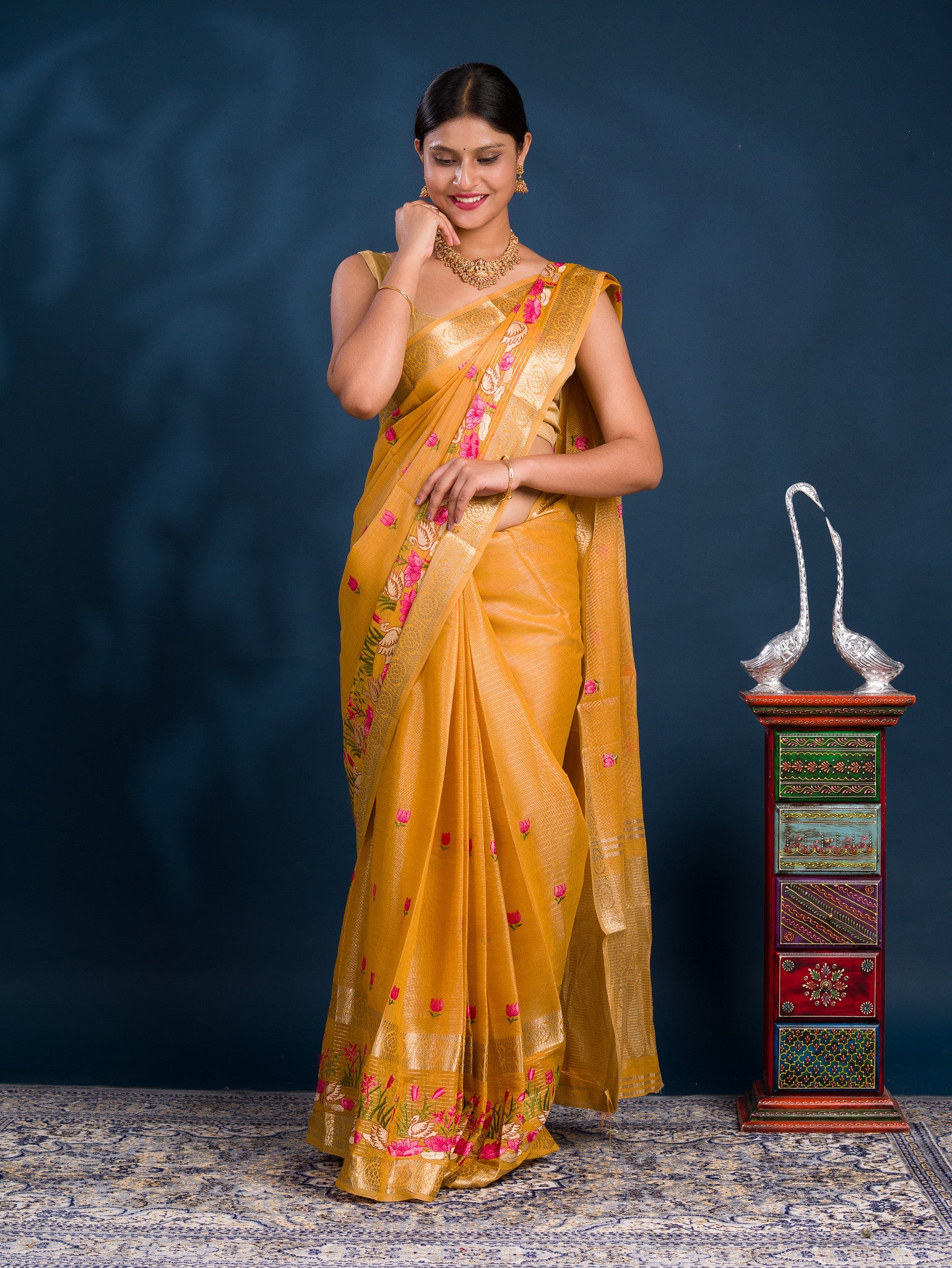 By Mahajani Saree WithFestive Wear