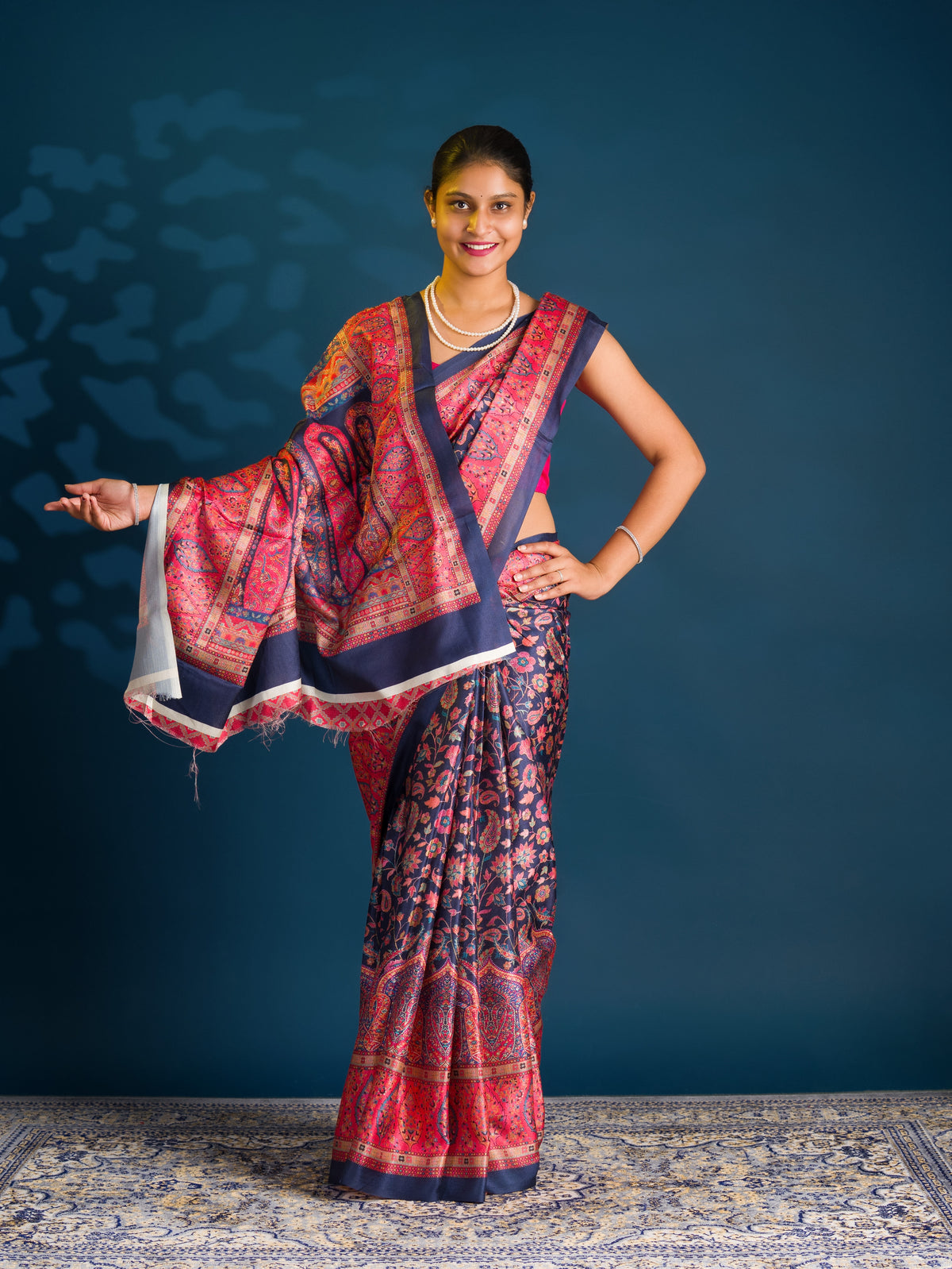 By PashminaSaree with Digital Print Work