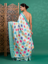 By New Dola Silk Bollywood Style With Zari border Saree