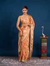 By New Launch Cotton Silk Leheriya Style with Gotapatti Work Saree
