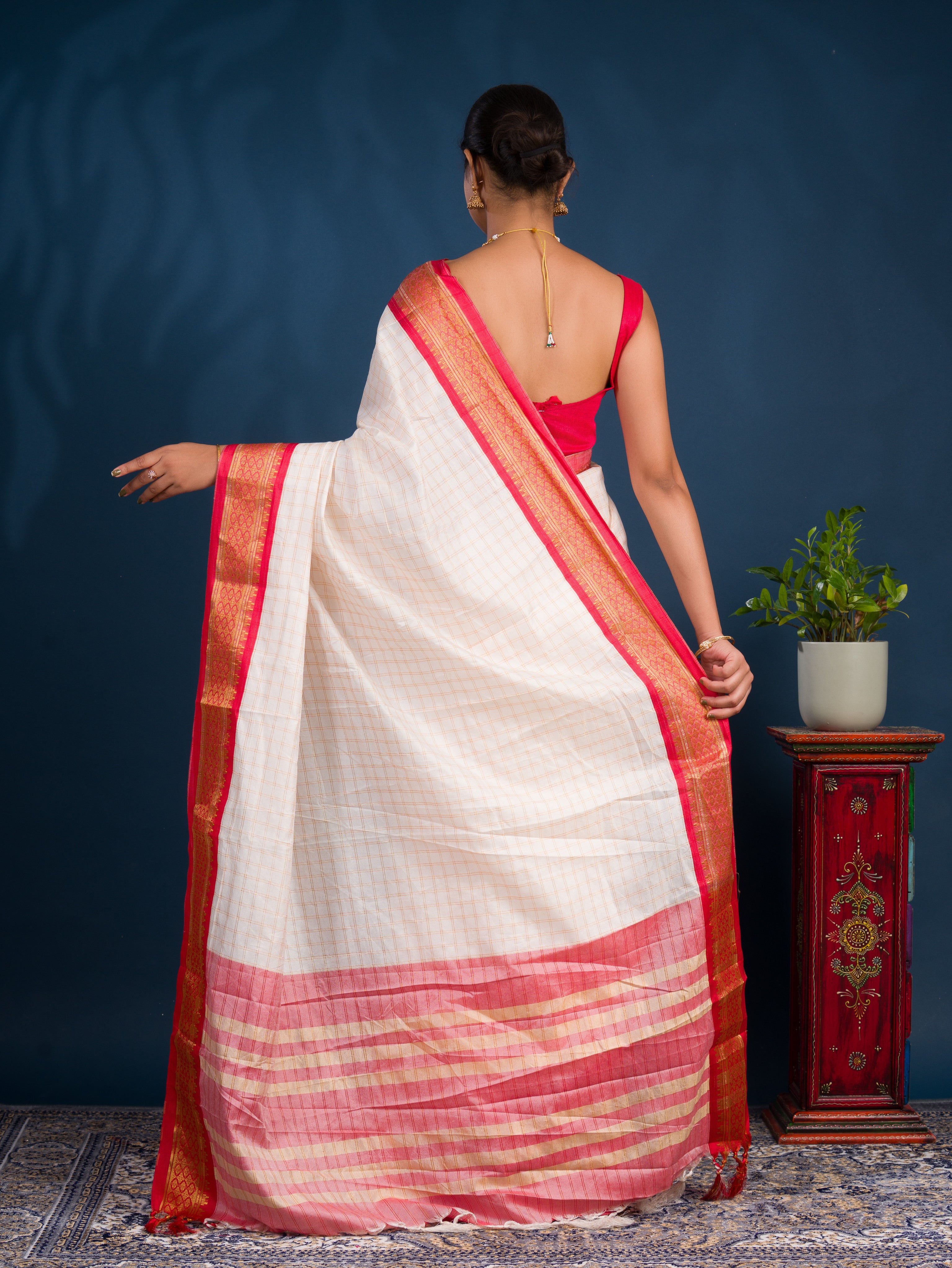 By Traditional Banarsi Saree WithCasual Wear