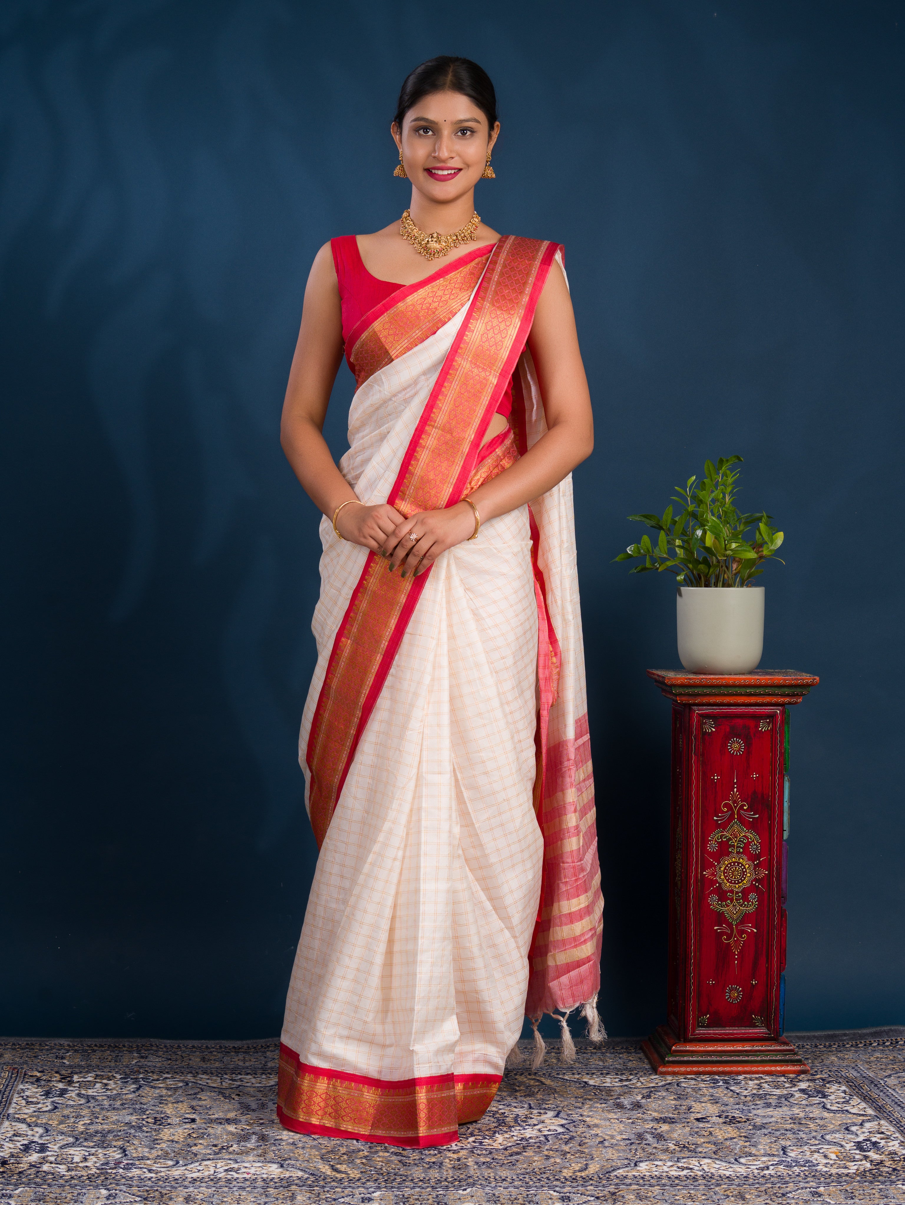 By Traditional Banarsi Saree WithCasual Wear