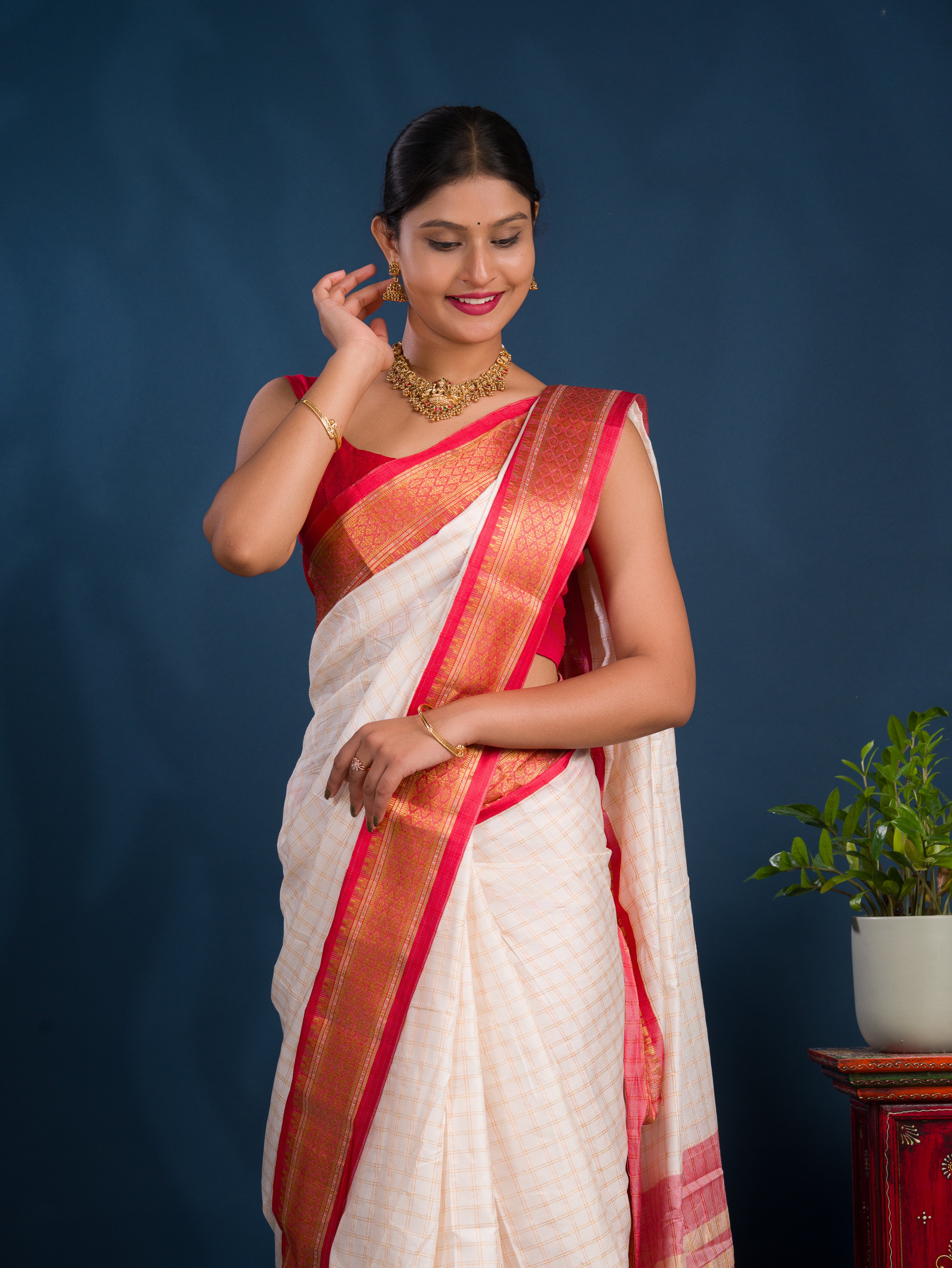 By Traditional Banarsi Saree WithCasual Wear