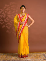 By Banarasi Saree WithFestive Wear