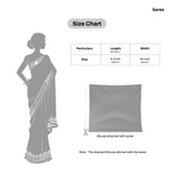 KcPc New Tissue Fabric With Handmade Coding Embroidery Zari Stone Work SareeSANA