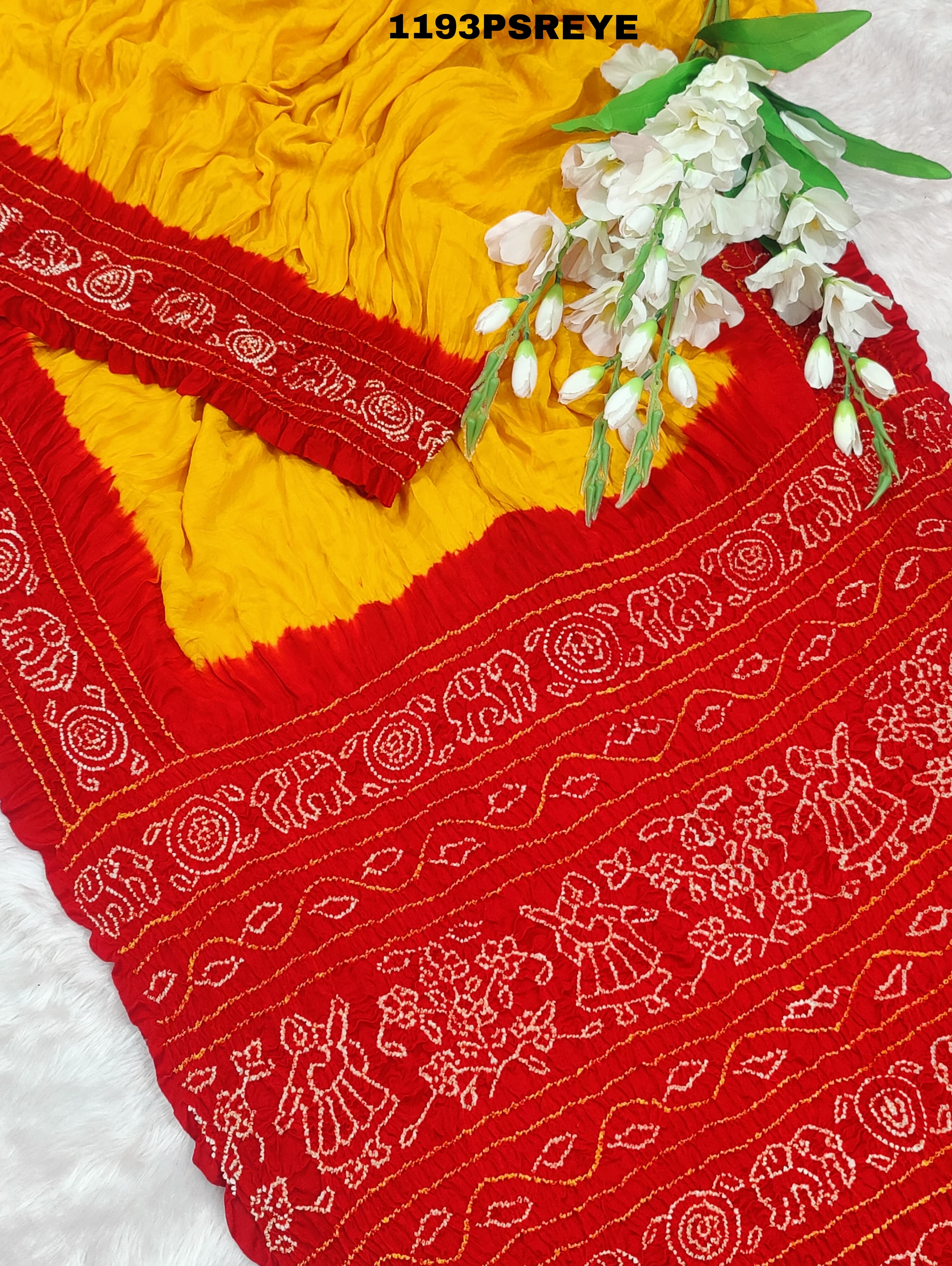 KcPc New Pure Gaji Silk Laddu bhandaj style Saree ADI