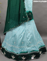 By Upada Chinon Lehenga With Traditional wear