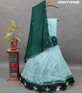By Upada Chinon Lehenga With Traditional wear