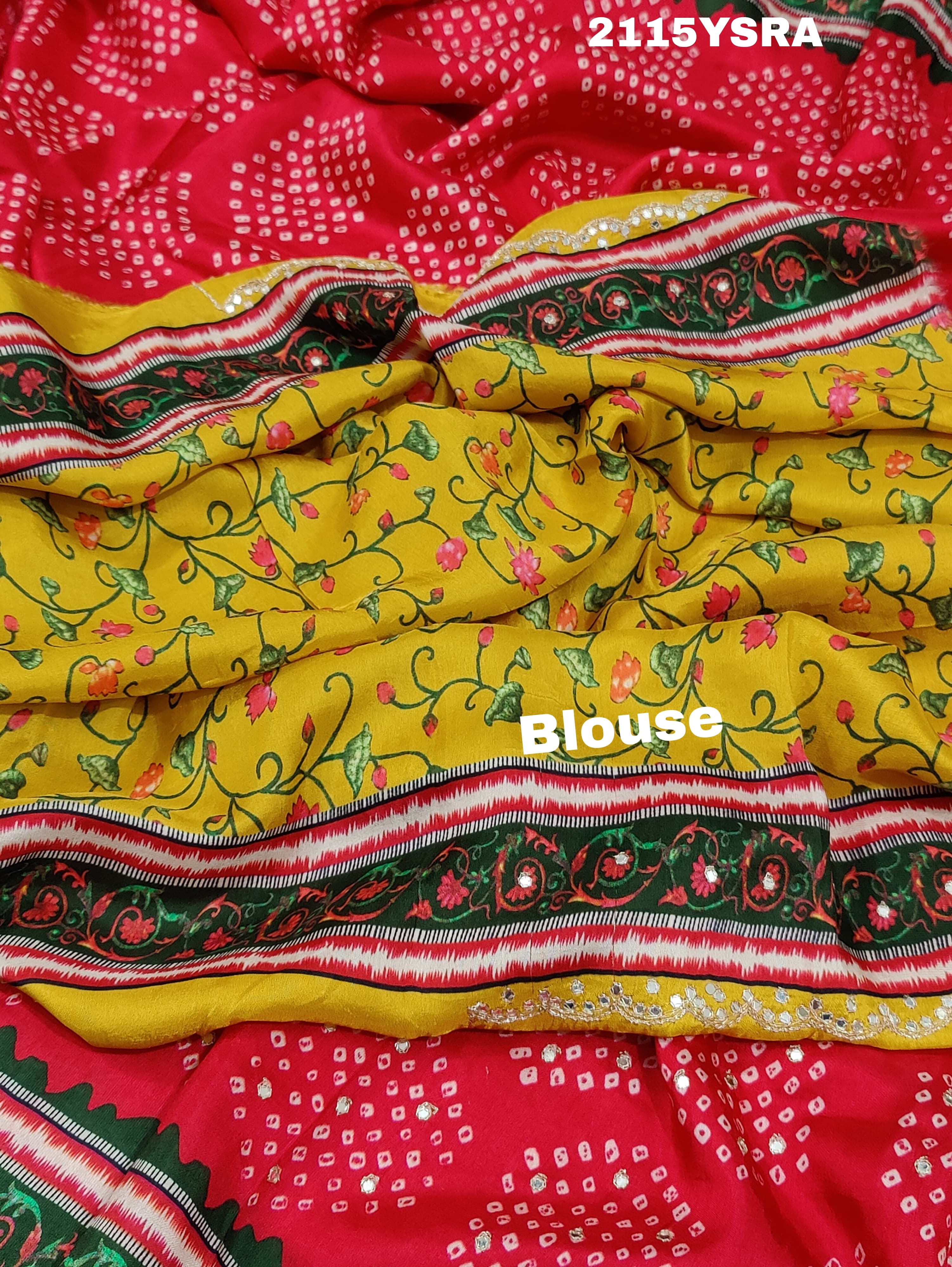 Aari tari Piten Work saree