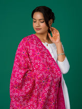 KcPc New Cotton fabric Patola style With Casual Wear Dupatta RAY