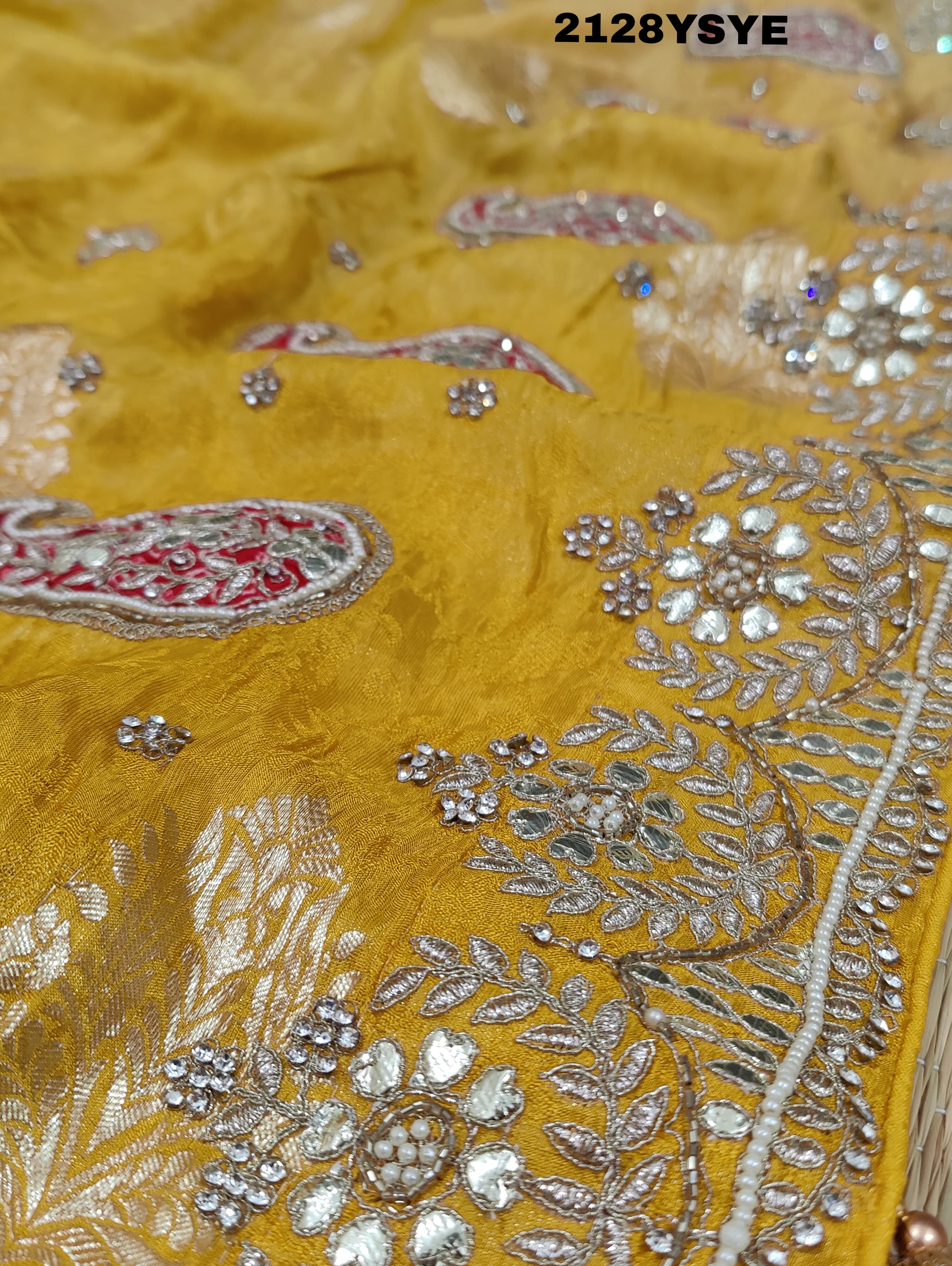 KcPc Special Lounch H O Silk Sequence Gotapatti Work Saree PLK