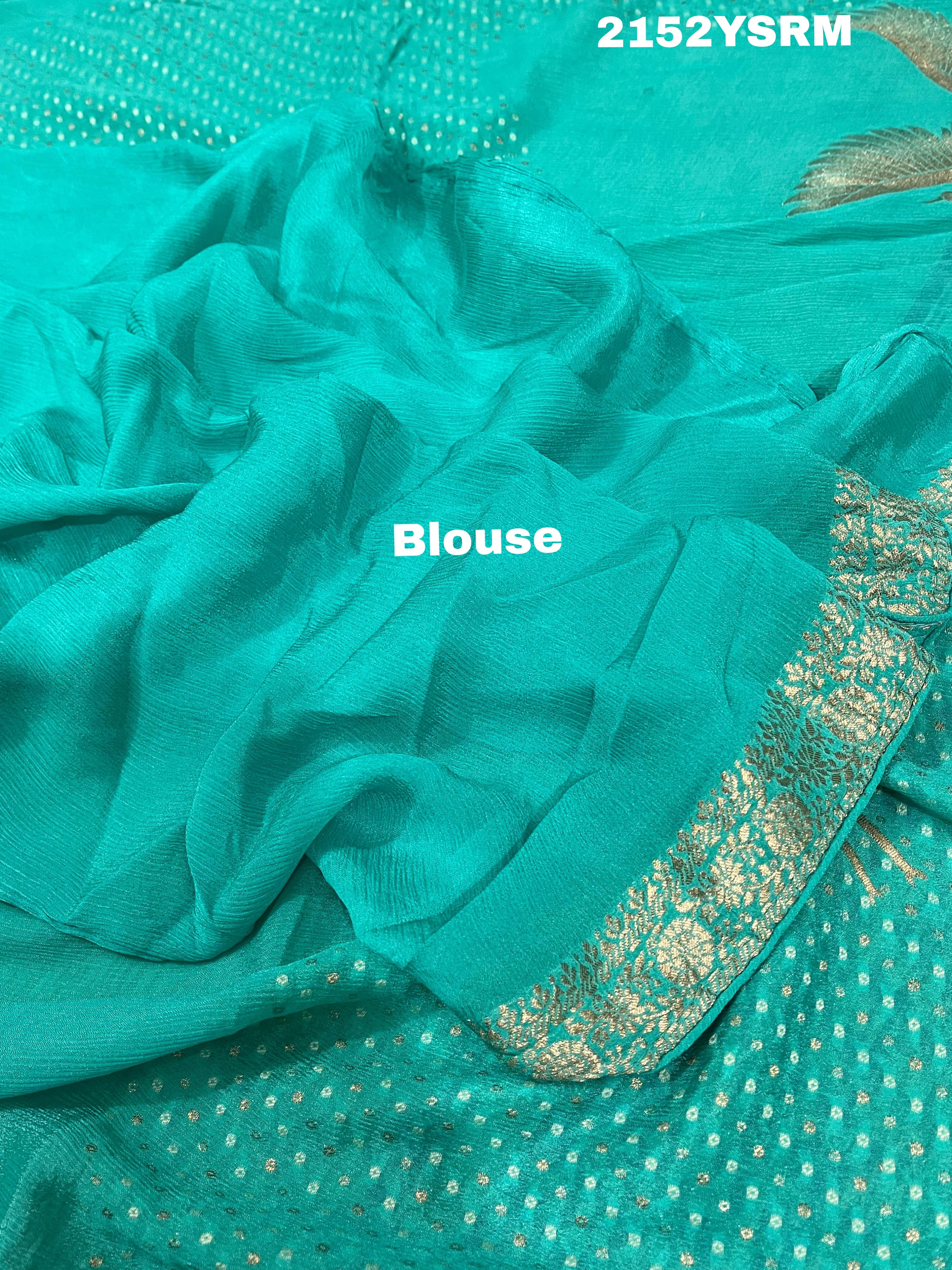 KcPc New Special Upada Silk Bandhani With Banarasi weaving Work Saree VIM