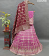 KcPc Special Upada Silk Banarasi Cutdana Work Lehenga RTK