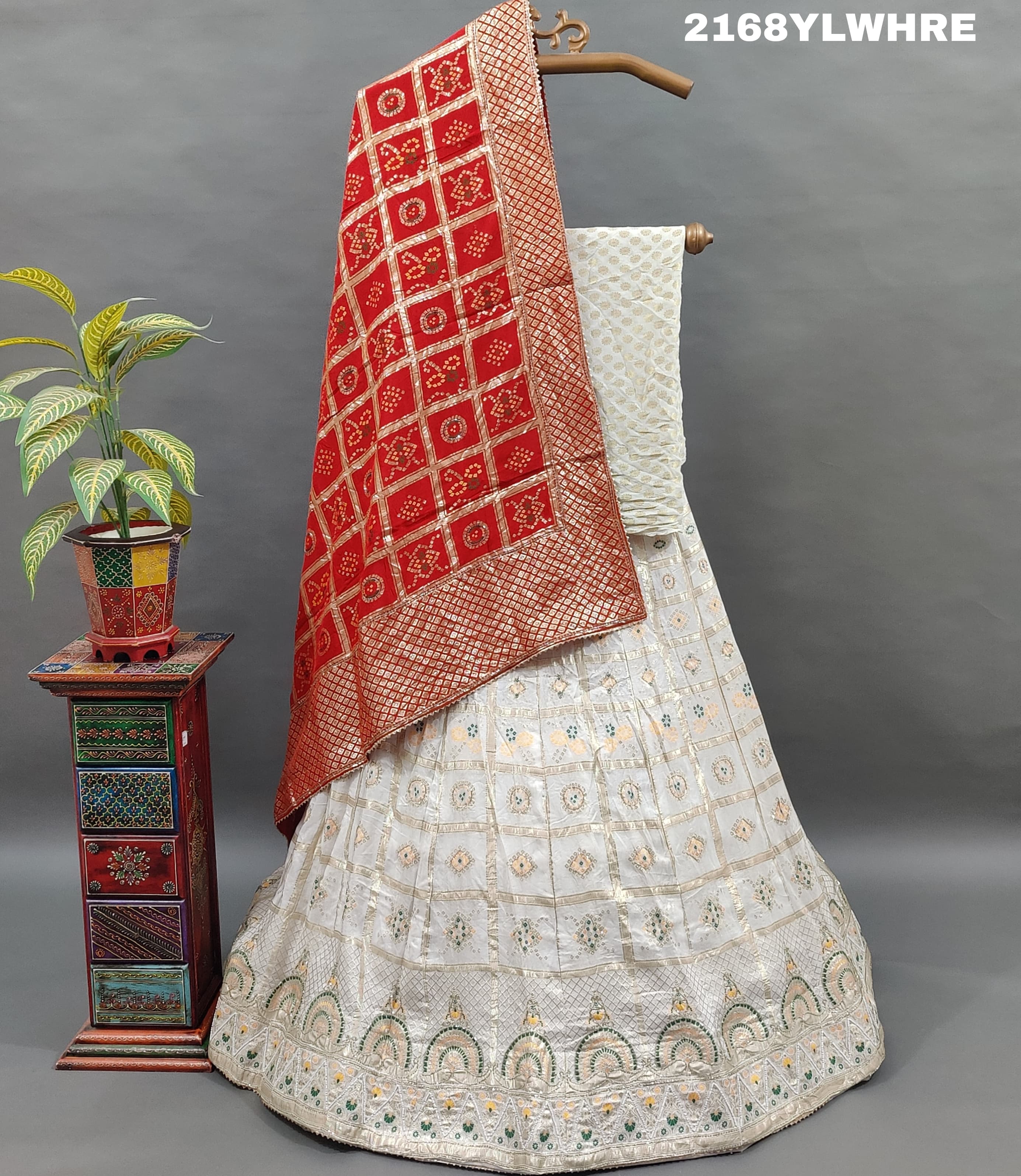KcPc Special Upada Silk Banarasi Cutdana Work Lehenga RTK