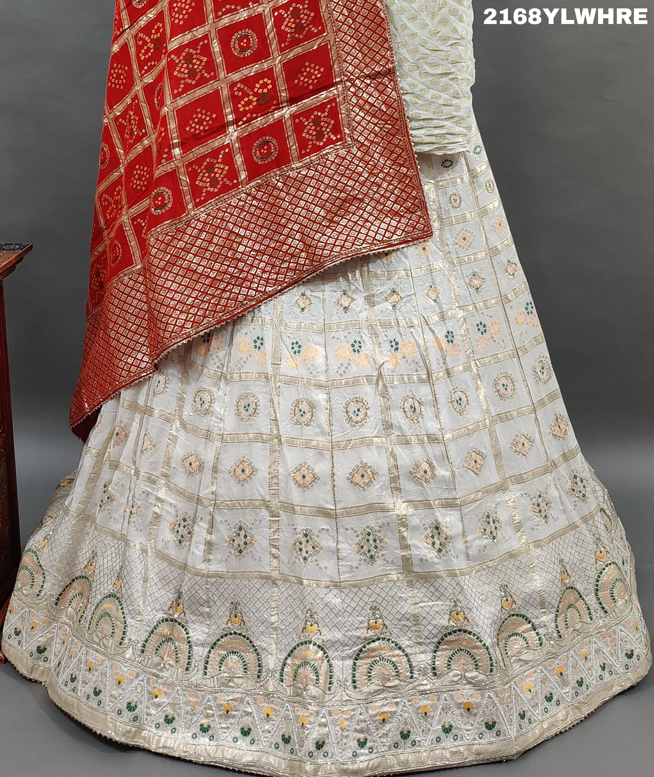 KcPc Special Upada Silk Banarasi Cutdana Work Lehenga RTK