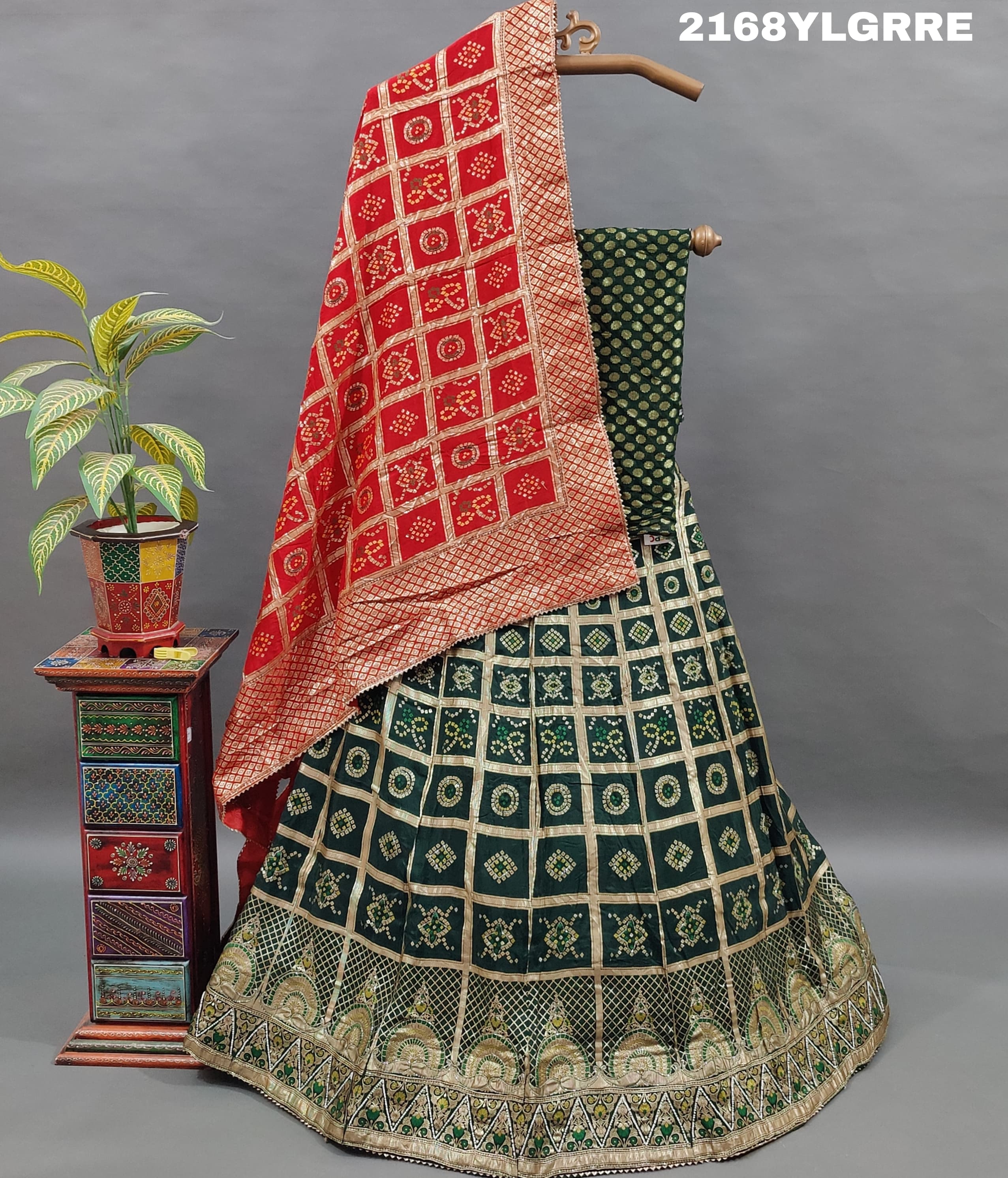 KcPc New Arrival Upada Silk Banarasi Cutdana Work Lehenga RTK