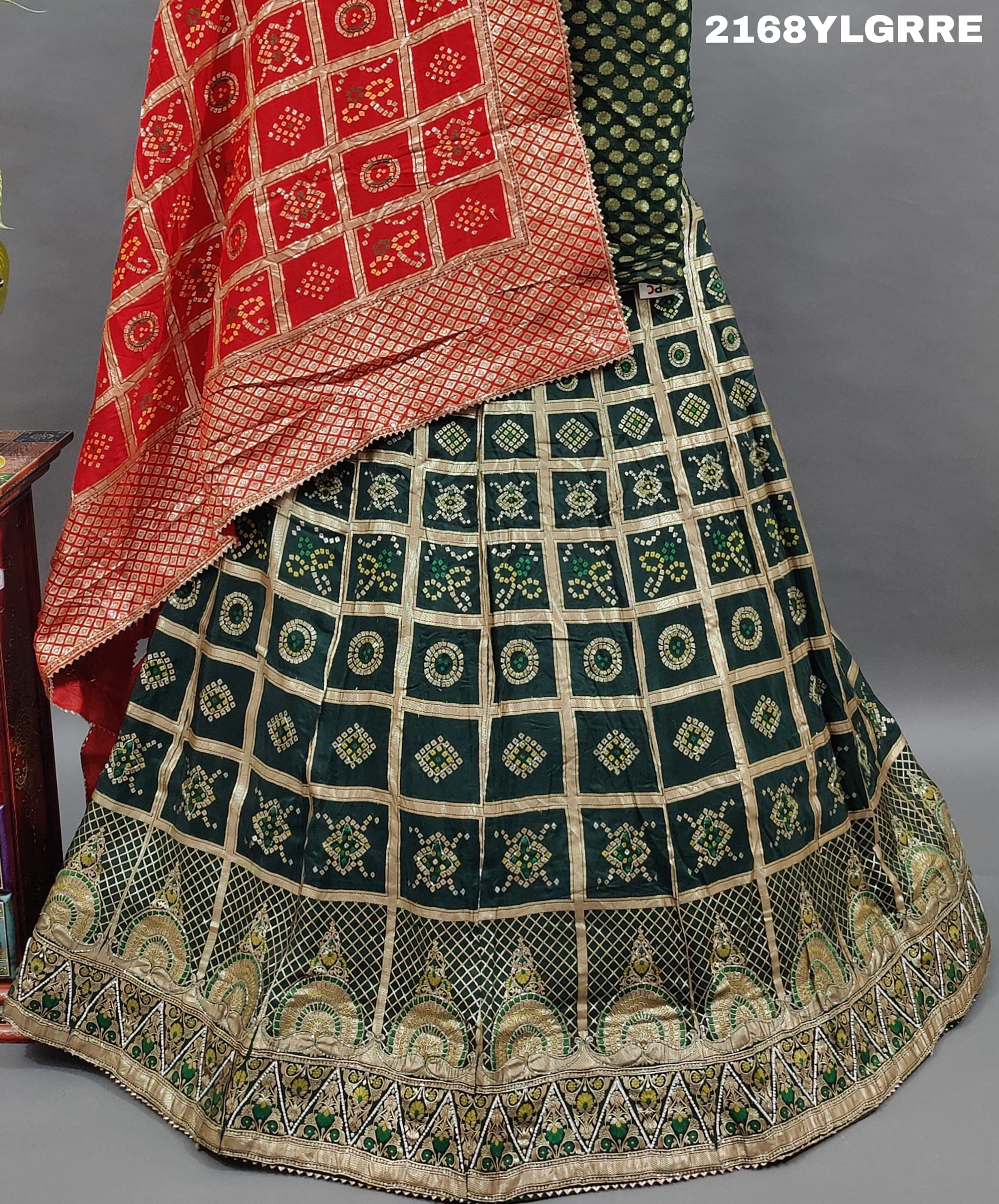 KcPc New Arrival Upada Silk Banarasi Cutdana Work Lehenga RTK