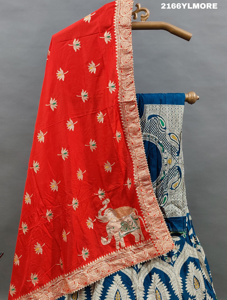 UPADA SILK HANDWORK INDO WESTERN