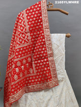 KcPc New Upada Silk Banarasi Style Handwork Gotapatti Lehenga RTK