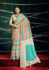 Cotton Silk Printed Bollywood Style Saree