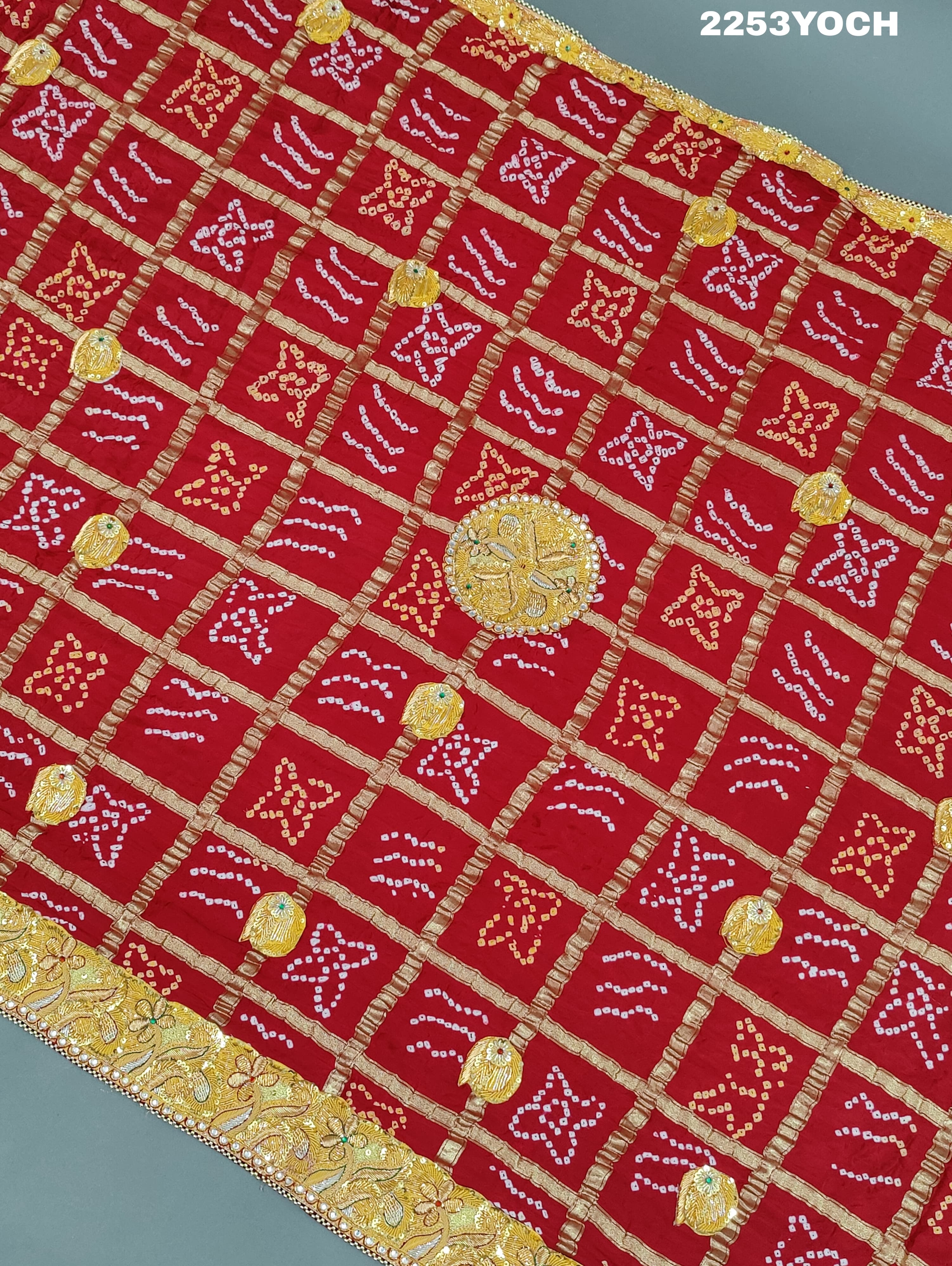 KcPc New Modal Silk Traditional With Bel buti Work Odhna